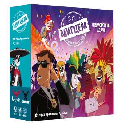 Настольная игра Geekach Games Мгновением. Шпионские игры (Wink: Nest of Spies) украинский (GKCH126W) Винница