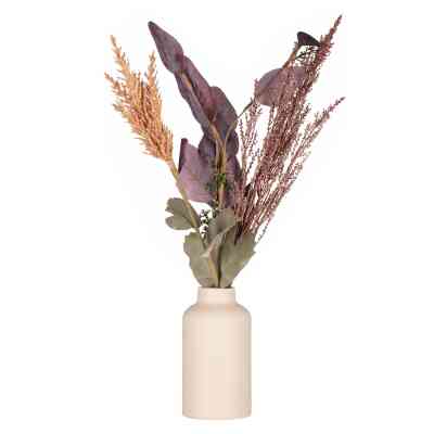 Ваза Ardesto Savona, 8х15см, порцеляна, бежевий (AR3804B) Винница