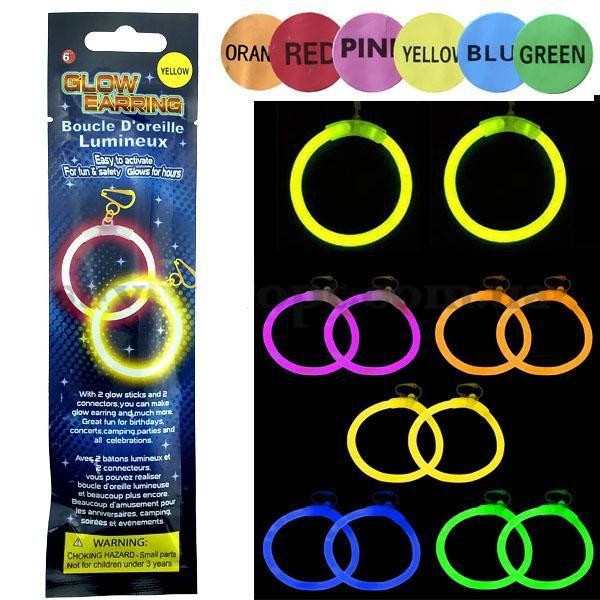 Сережки неонові 12 шт Київ - фото 1