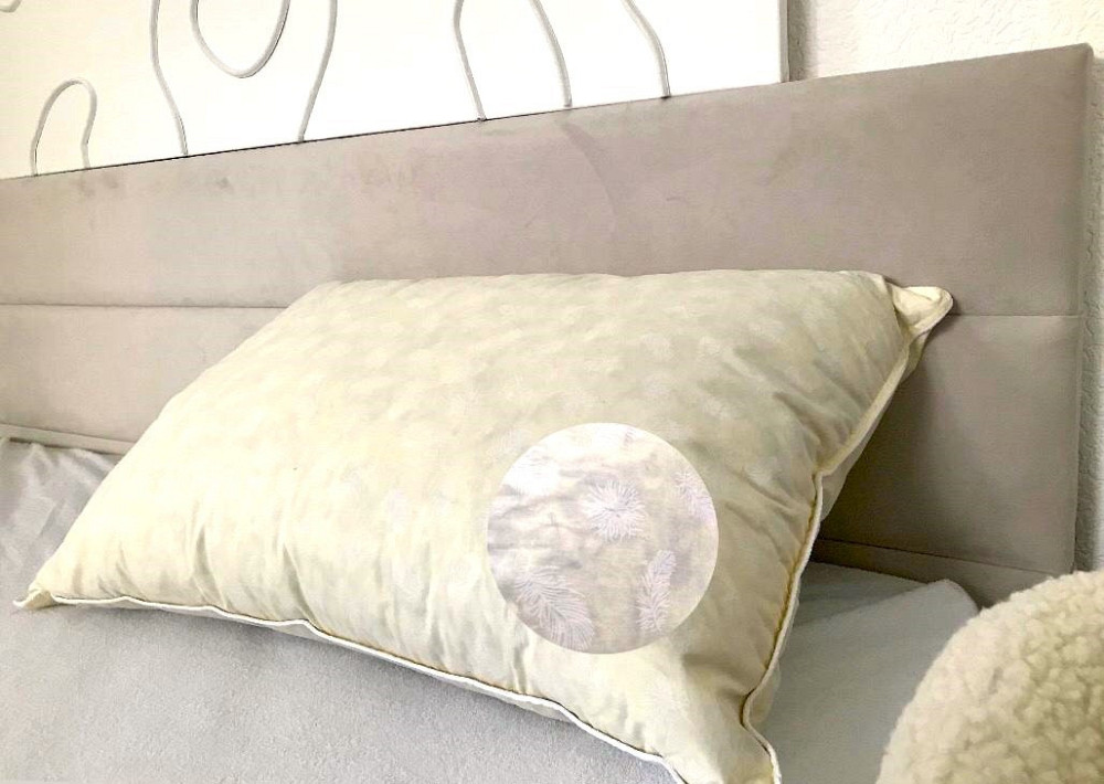 Ecotton Подушка Ecotton 70х70 см пухово-перова пух 50% бежева Biege Коломия - фото 2