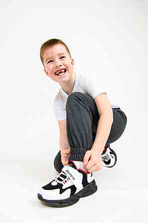 Брюки спортивные детские и подростковые, антрацит, топ Крохатушка одяг Киев