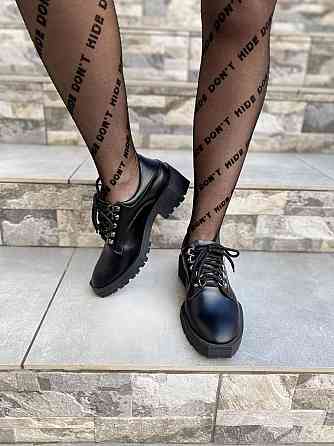 ЭФА Туфлі жіночі EFA T29 чорні (весна-осінь, шкіра натуральна) (3165) Коломыя