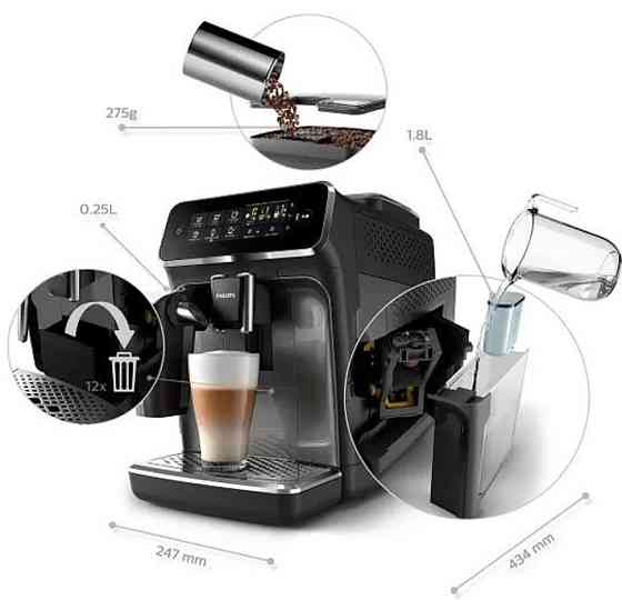 Кавомашина автоматична: Phillips EP3242/60. Харків