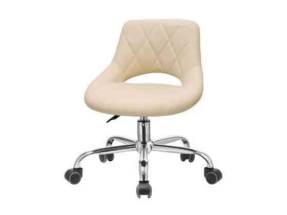 Стілець зі спинкою для майстра педикюру модель 355 Київ