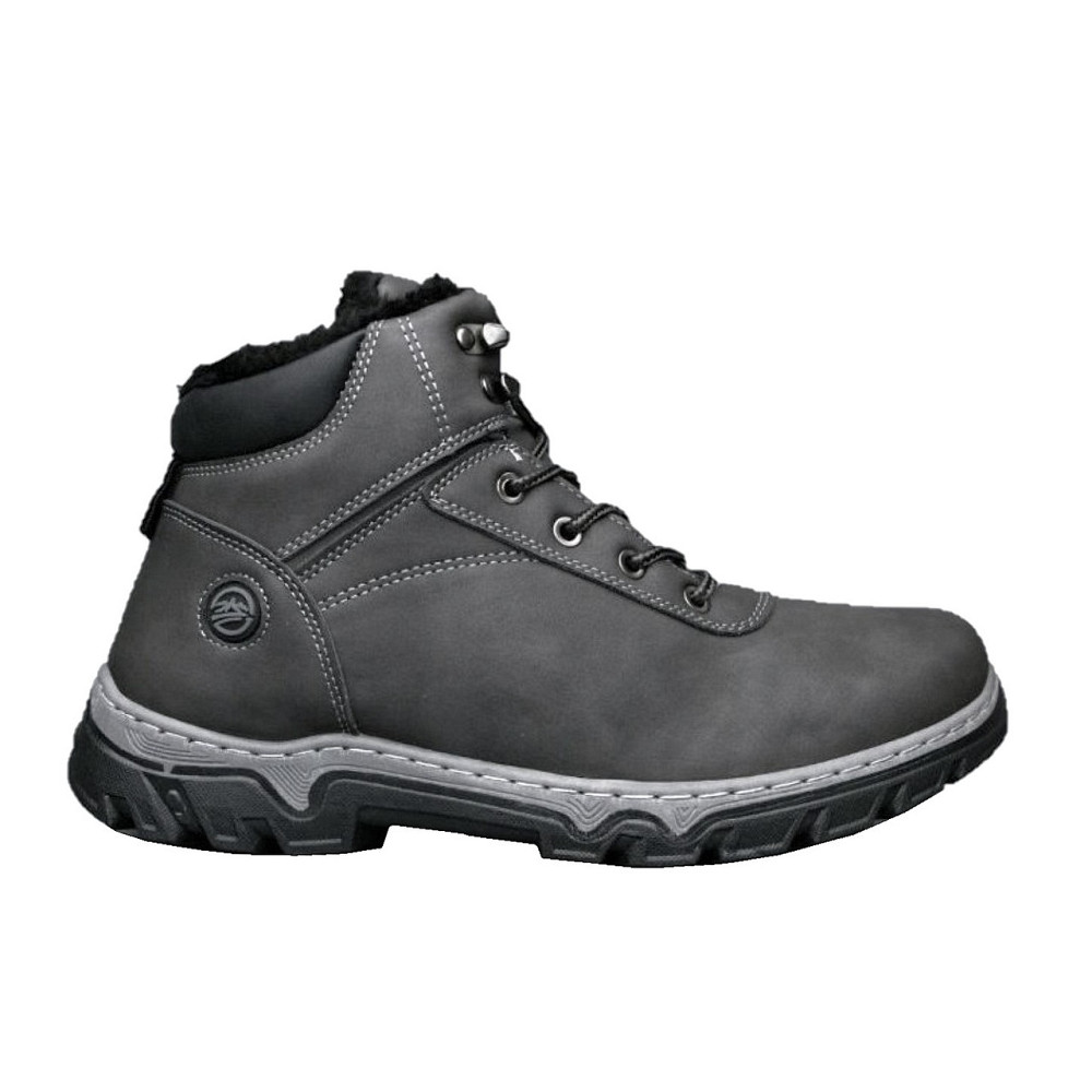 Ботинки Зимние Мужские Кроссовки на Меху Серые Зима Мех (размеры: 40,41,42,43,44,45) Видео Обзор Днепр - изображение 1