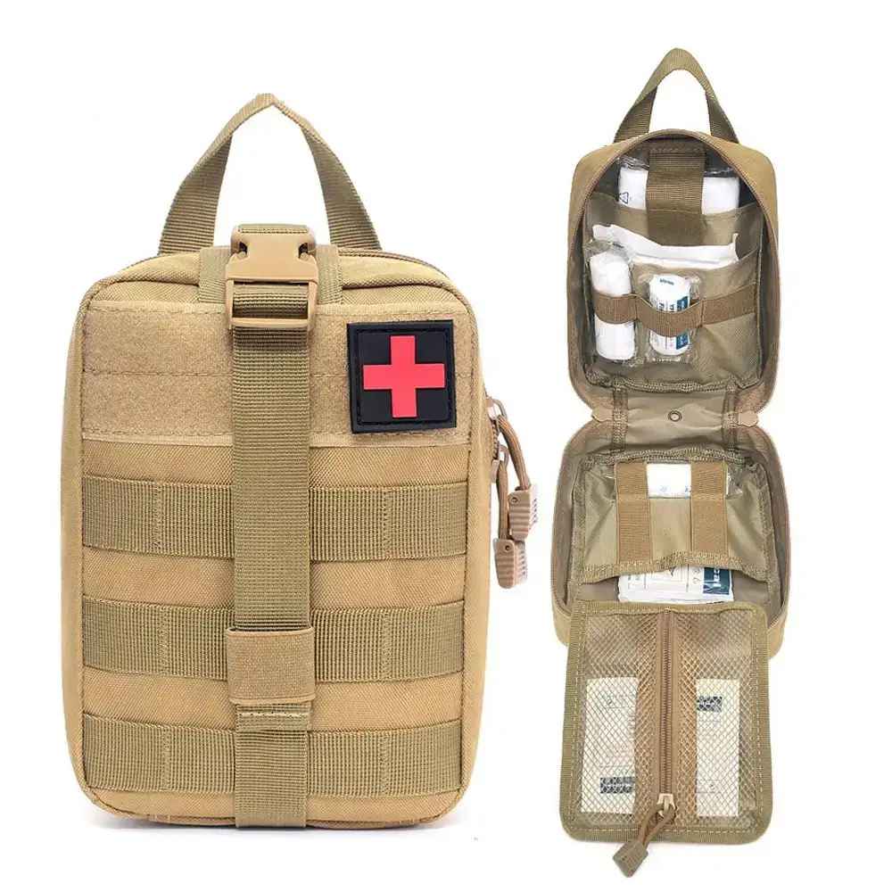 Тактический подсумок под аптечку (21х15см) Койот Винница - изображение 4