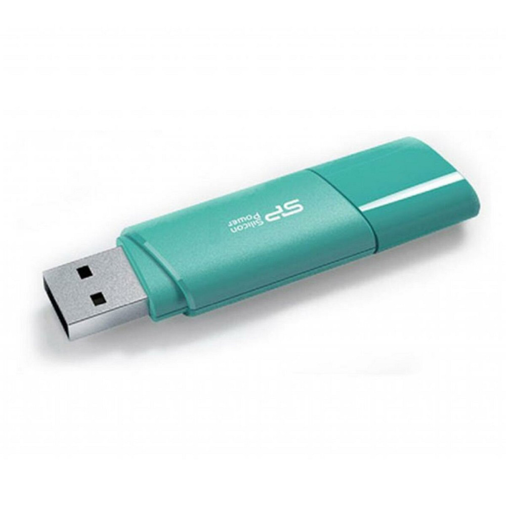 Flash SiliconPower USB 2.0 Ultima U06 16Gb Blue Киев - изображение 2