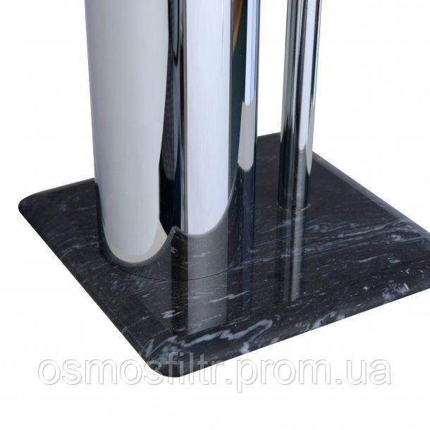 Гарнитур для туалета Axentia Галант с держателем туалетной бумаги основа мрарор хром сталь Н 72 см (282260) Киев - изображение 7