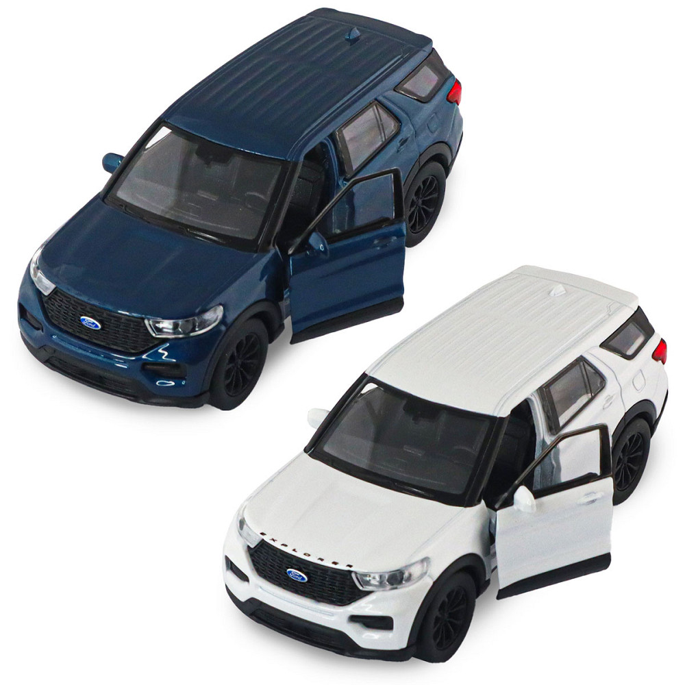 Автомодель - Ford Explorer 2023 (перламутрово-білий, блакитний металік) Днепр - изображение 15