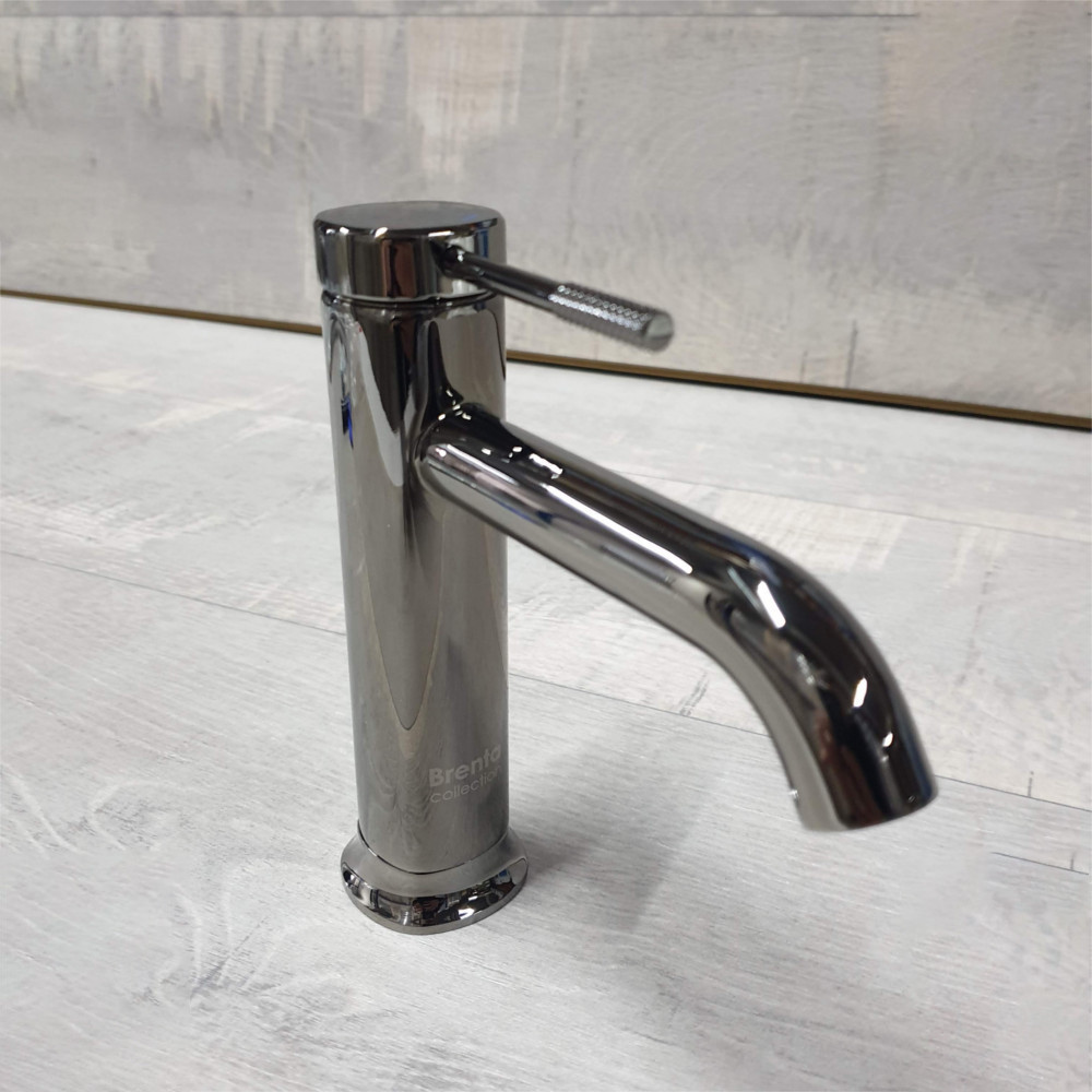 Змішувач для умивальника IMPRESE BRENTA графіт хром ZMK091908010 Київ - фото 5