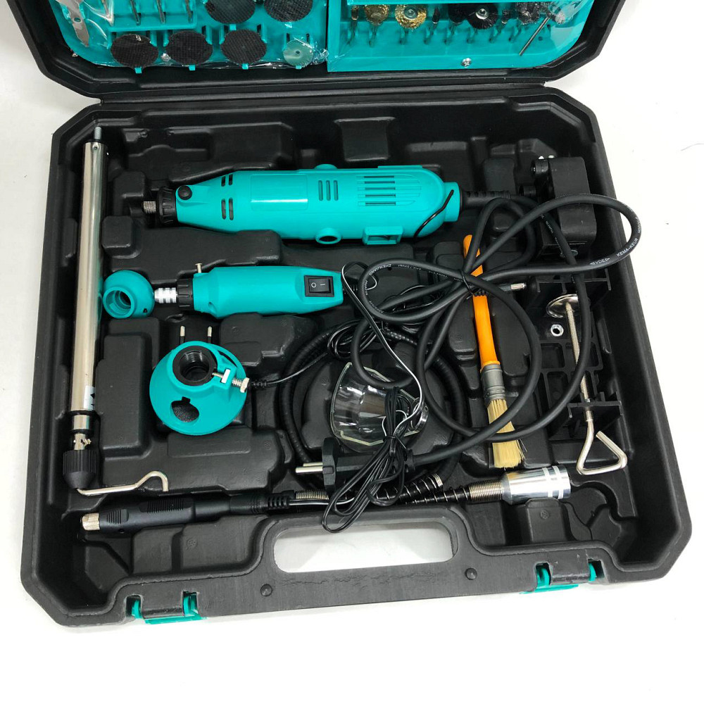 Ручний електричний гравер + гравер Mini 12V з 236 насадками, електричний електричний міні, Дриль гравер LS-69 Львів - фото 1