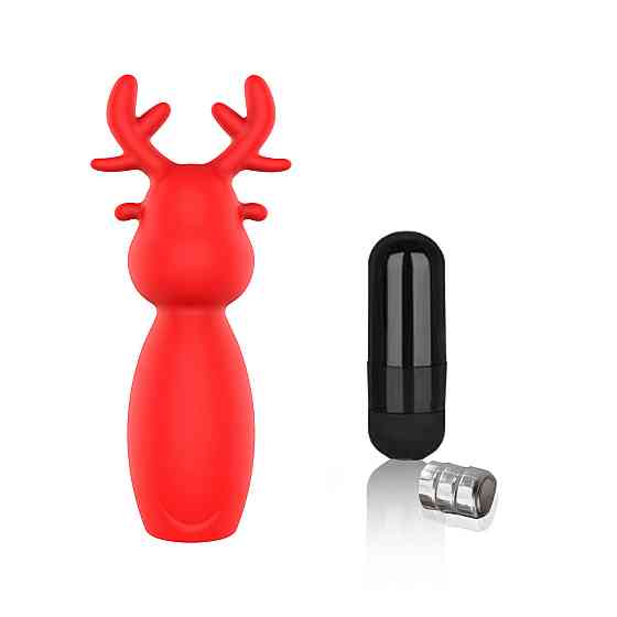 Міні-вібратор - Erospace Sweet Play Mini Reindeer Vibrator A10 Sex Aura Київ
