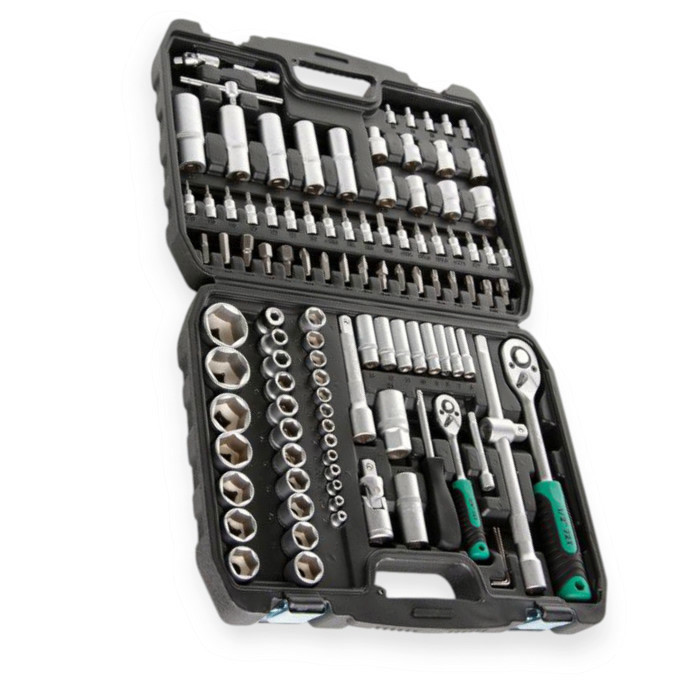 Набір інструменту 1/2", 1/4" 108 шт. Мукачево - фото 1