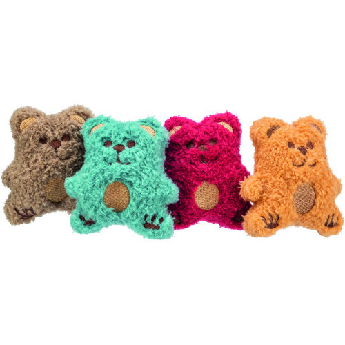 Іграшка Trixie для котів Ведмідь плюшевий з котячою м ятою 8 см блакитний Київ - фото 1