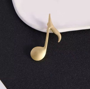 Брошка красива музканту Нота Київ - фото 1