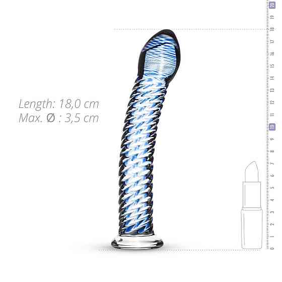 Скляний дилдо Gildo Glass Dildo No. 5 Sex Aura Київ