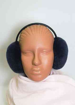 Наушники меховые женские из Rex Темно Синий Харьков