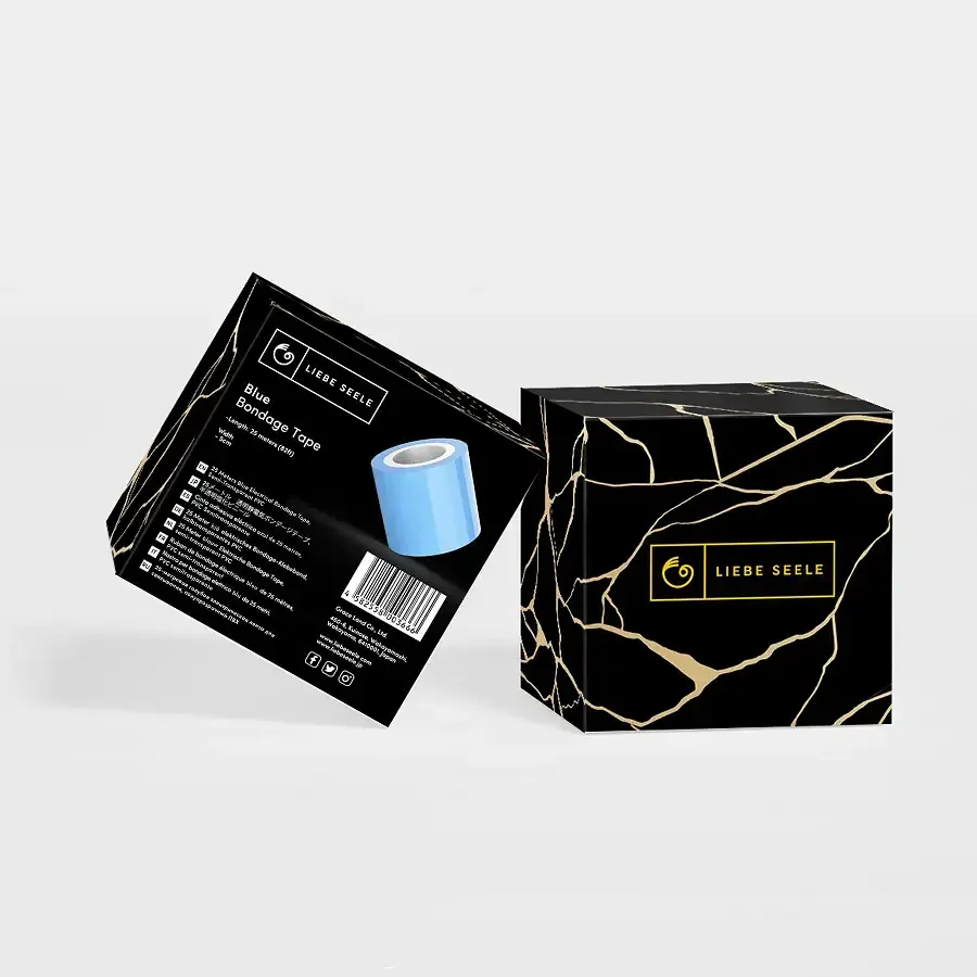 Скотч для бондажу Liebe Seele Bondage Tape Blue 25м Львов - изображение 2