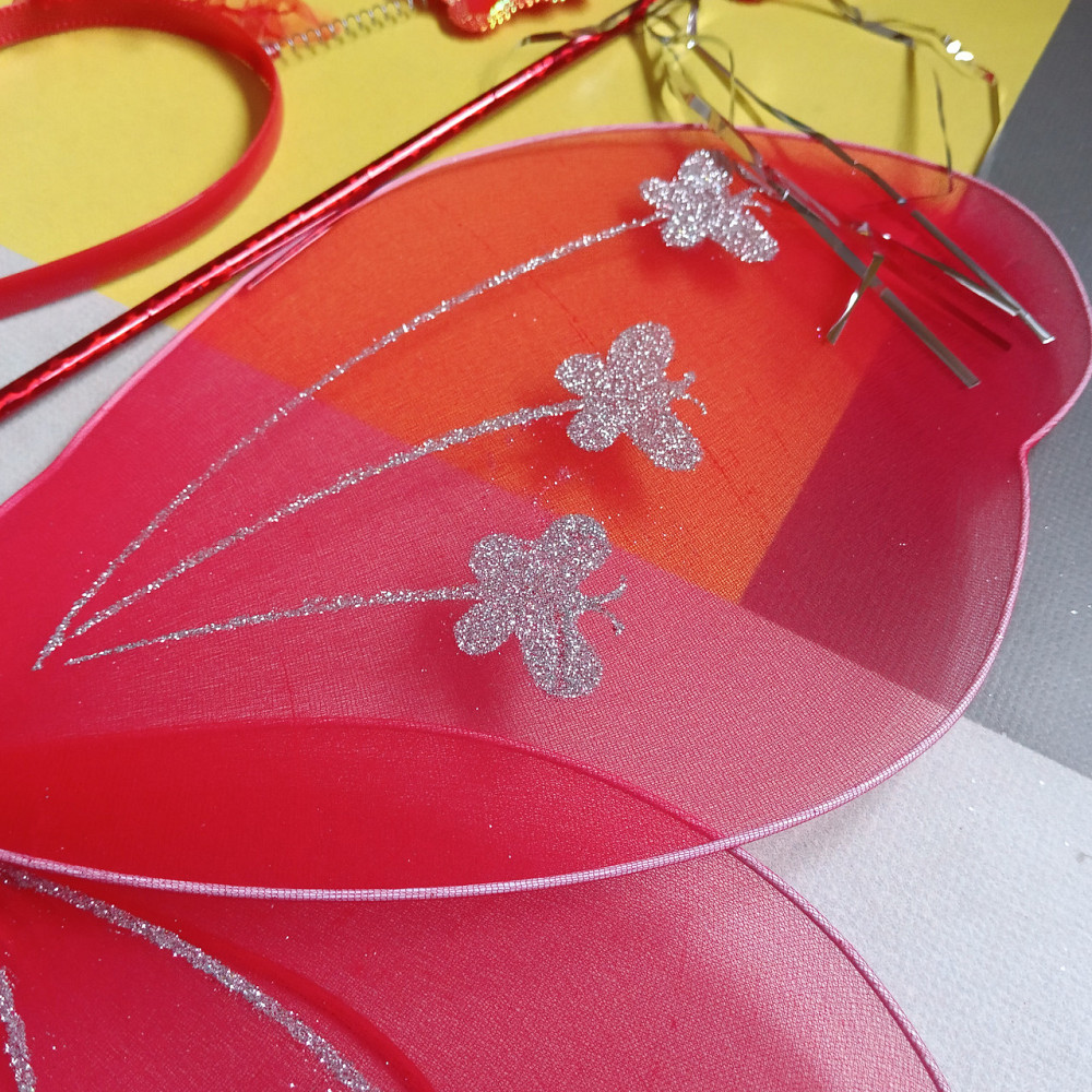 Карнавальний костюм крила метелика тіара, чарівна паличка Київ - фото 3