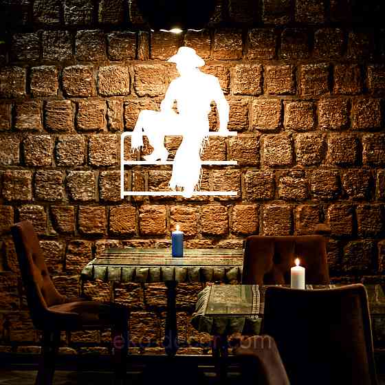 Декоративне настінне Панно «Силует чоловіка», Декор на стіну Київ