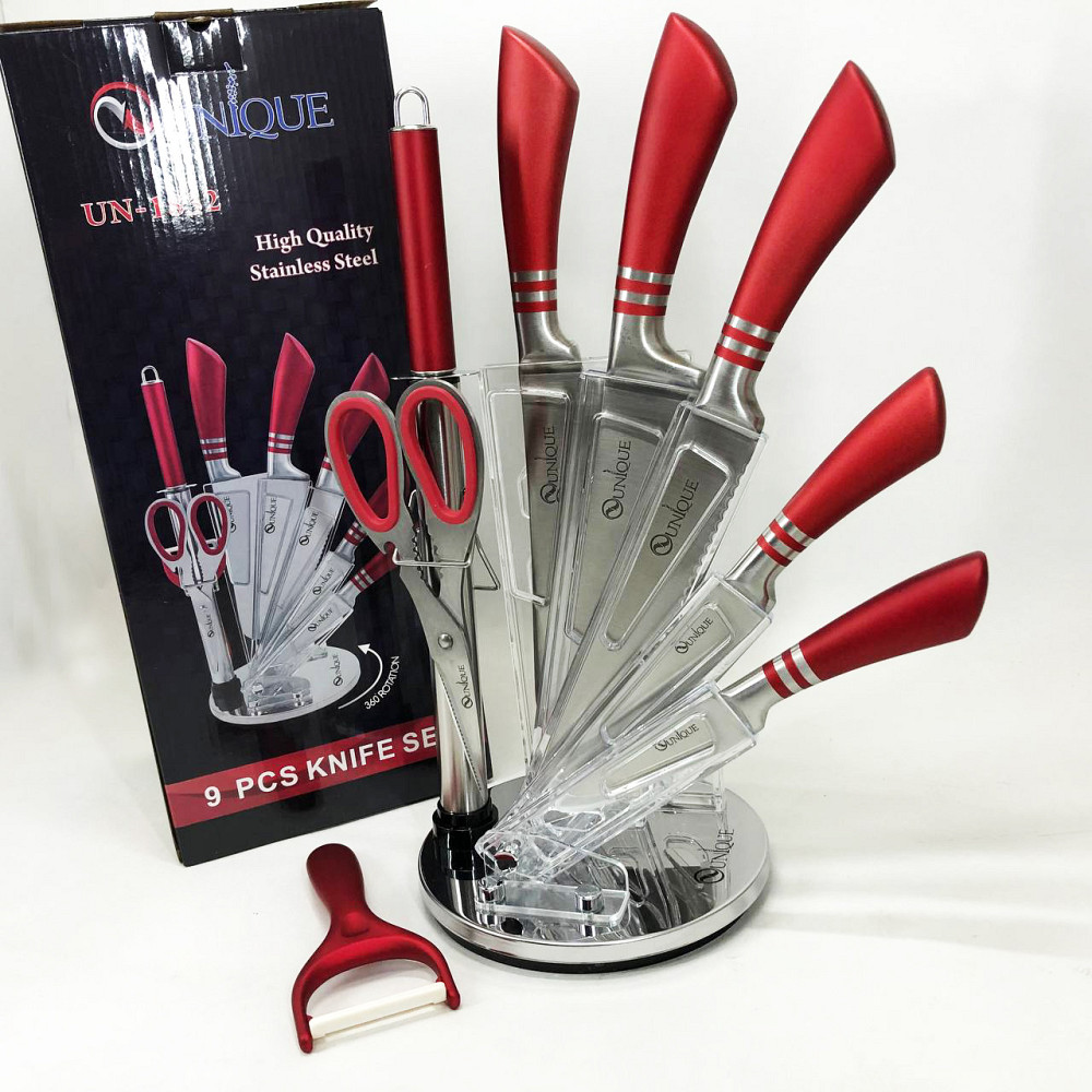 Кухонні ножі для готування, Кухонні ножі для нарізання Кухонний набір ножів нарізання WD-48 Львів - фото 7