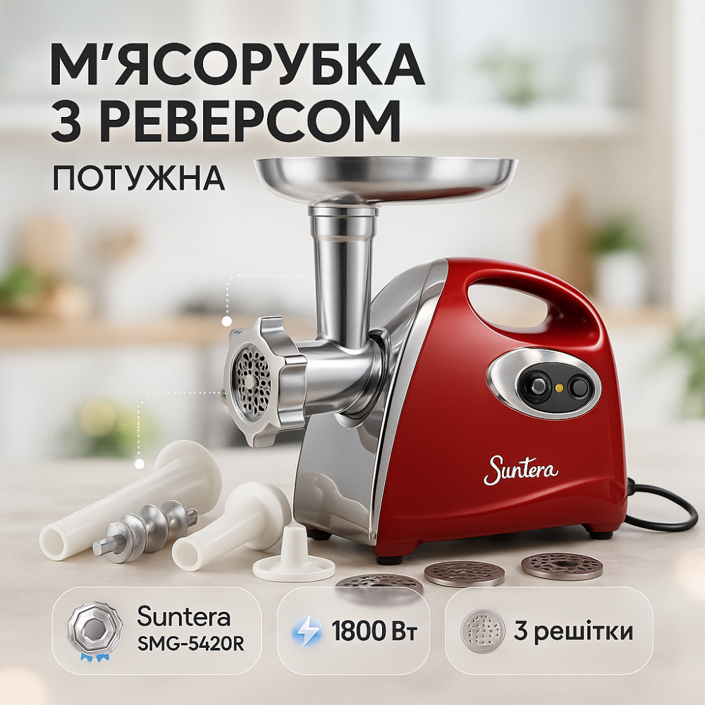Електром'ясорубки для дому професійні, М'ясорубка для м'ясних виробів 'ясорубка настільна професійна GN-13 Львів - фото 20