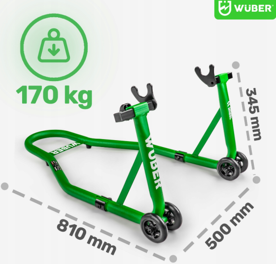 Подставки-подъёмники передняя и задняя для мотоцикла 340кг Wuber (Польша) Киев