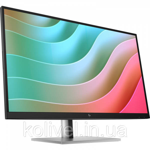 TFT 27" HP E27k G5, 4K UHD, IPS, HDMI, DP, USB-C, RJ-45, HAS, Pivot, кол, чорно-сріблястий (6N4C4AA) Київ - фото 2