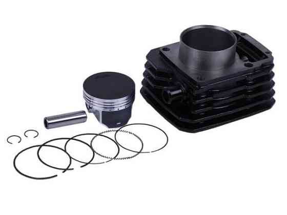 Циліндр у зборі 76 мм мотоцикл CG300 Мукачево