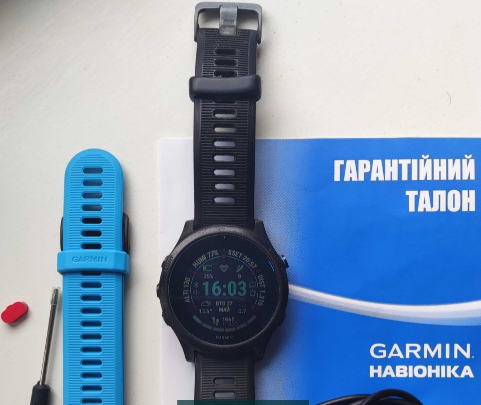 Смарт -Часы годинник Garmin forerunner 945 tri. Харьков - изображение 8
