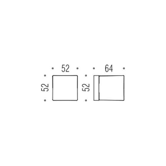 Ручка Colombo Square LC15 квадратна хром R кл Київ