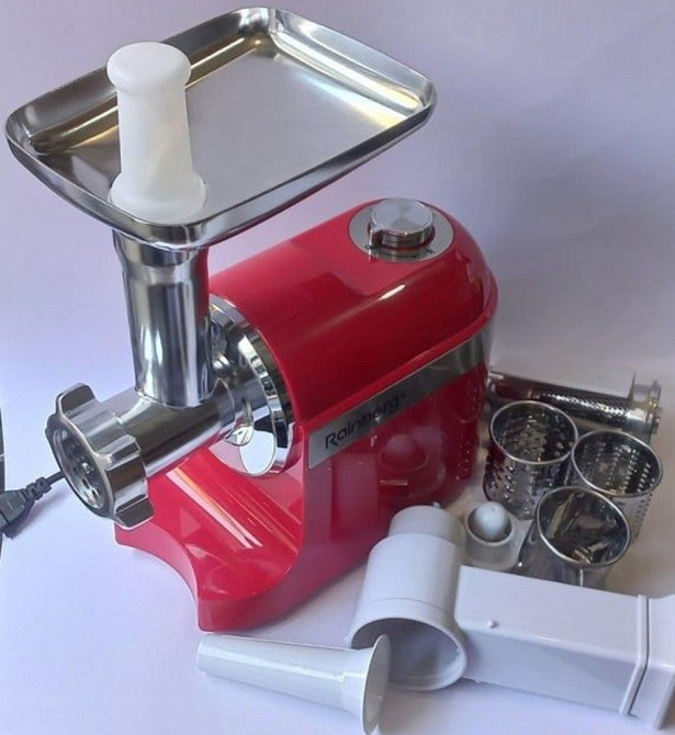 Потужна м'ясорубка 3800 Вт! Мясорубка 3 в 1 Київ - фото 7