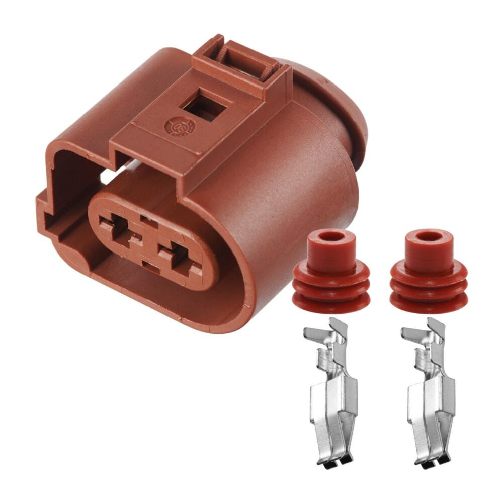 Роз'єм конектор 2-кон., Вентилятор Радіатора, 3B0973752A, VAG Германия, Франция, Германия Audi, Bugatti, Porsche, Seat, Skoda Київ - фото 1