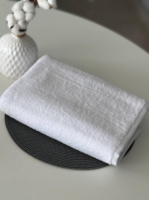 Полотенце банное махровое Ideal Textile 70х140 см 550 г/м2 белое (56860367) Черновцы - изображение 2