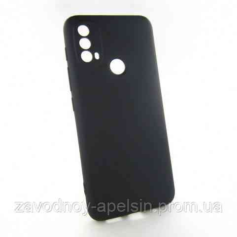 Motorola Moto E40 Силіконовий чохол Захист камери (чорний) Одеса