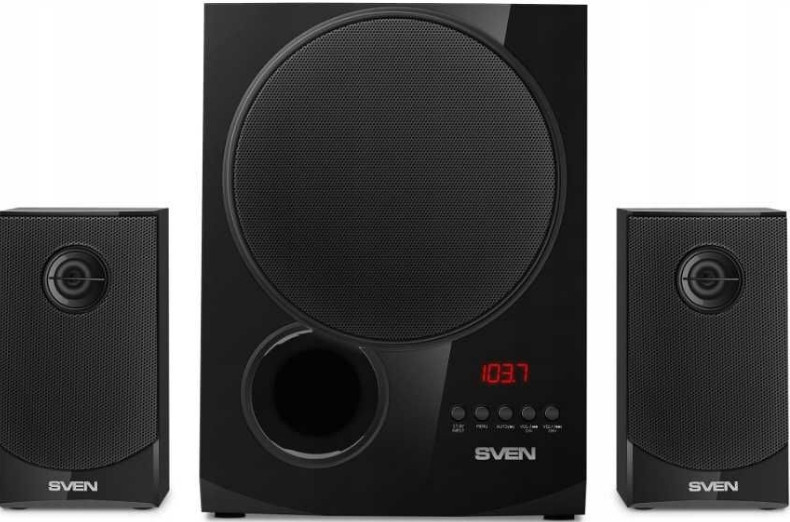 SVEN MS-2080 колонки 2.1 пульт керування, Нове ,радіо, BLUETOOTH 70 Вт. Київ - фото 7