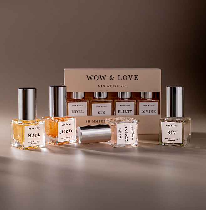 Сет миниатюр парфюмерия для волос 4 в 1 WOW&LOVE Киев - изображение 2
