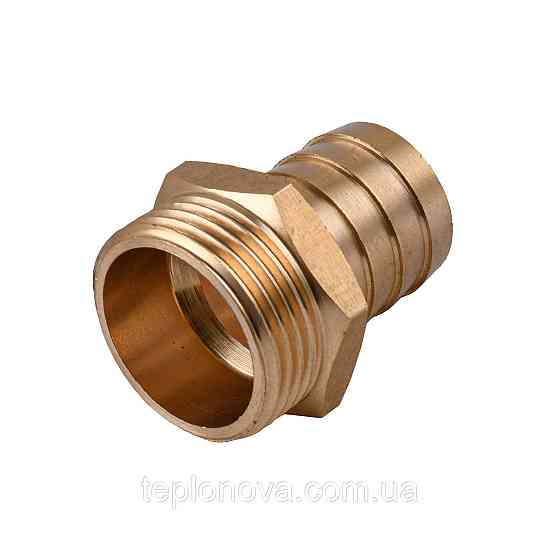 Штуцер 3/4″Н 20мм латунный LU4J2S OPTIMUM Черновцы