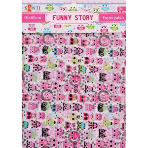 Папір для декпажу "Santi" 952493 "Funny" 40*60см 2арк, шт Київ - фото 1