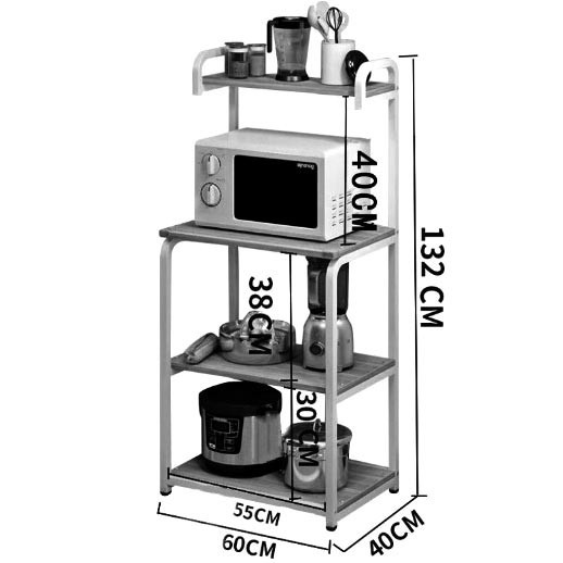 Стелаж кухонний "Дікілбей" зефір Миколаїв - фото 2