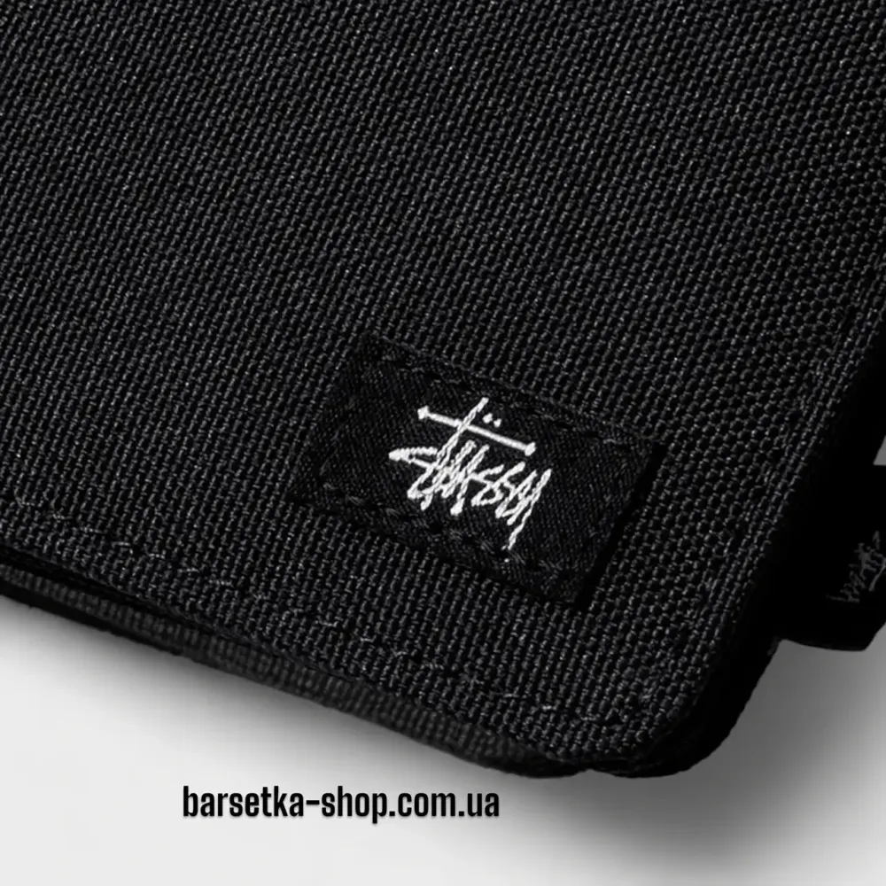 Гаманець Stussy 11x9, чорний (без коробки) Запоріжжя - фото 4