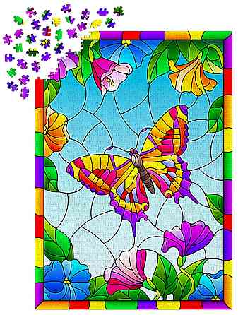Пазл Кришталевий метелик - Crystal Butterfly (Enjoy-2120) Киев