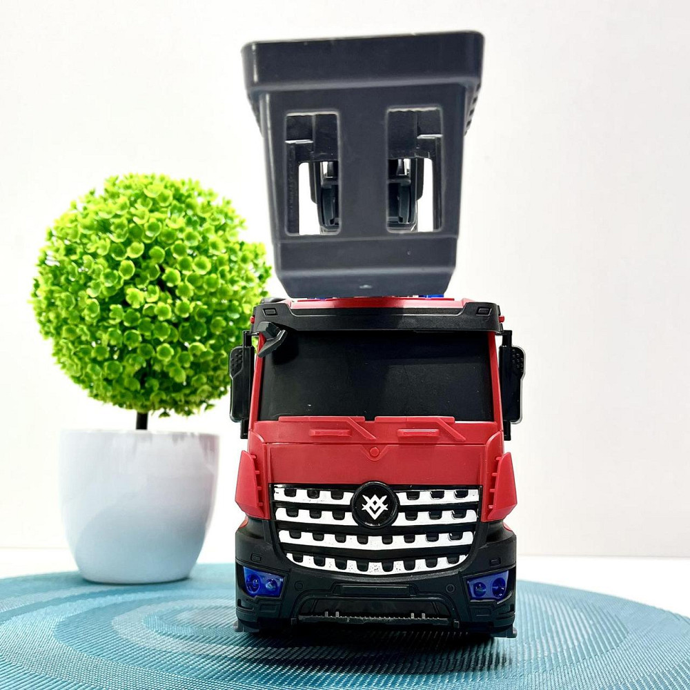 Спецтехніка Пожежна машинка звук підсвічування 35см Червона (687-55 C) Чернігів - фото 8