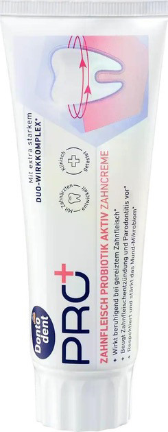 Зубна паста Dontodent PRO+ Probiotik Aktiv 75 мл (Німеччина) Київ - фото 1