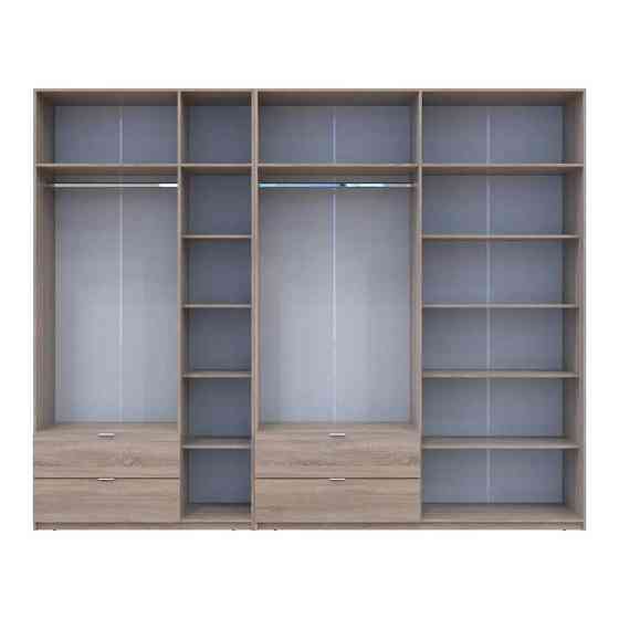 Шкаф для одежды Doros Лукас Дуб сонома 3+4 ДСП 300х50х240 DRS-011708 (42005131) Днепр