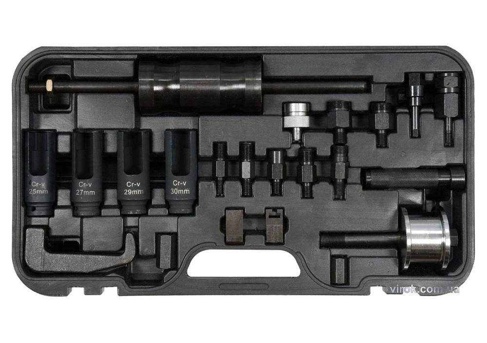 Знімачі форсунок, інжекторів YATO ударні, з насадками, сумісні з BOSCH,DELPHI,DENSO,SIEMENS, 22 шт Одеса - фото 1