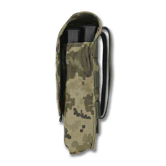 Тактичний підсумок під 2 магазина KIBORG GU Double Mag Pouch Pixel. Підсумок для магазинів піксель Київ