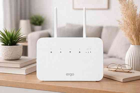 Маршрутизатор мобільний WIFI роутер Ergo R291 (cat.7) 4G Wi-Fi AC1200Mbps Gigabit Router (+battery) Вінниця