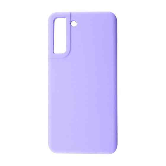 Samsung S22 S901 Чохол мікрофібра Silicone Cover (ліловий) Одеса