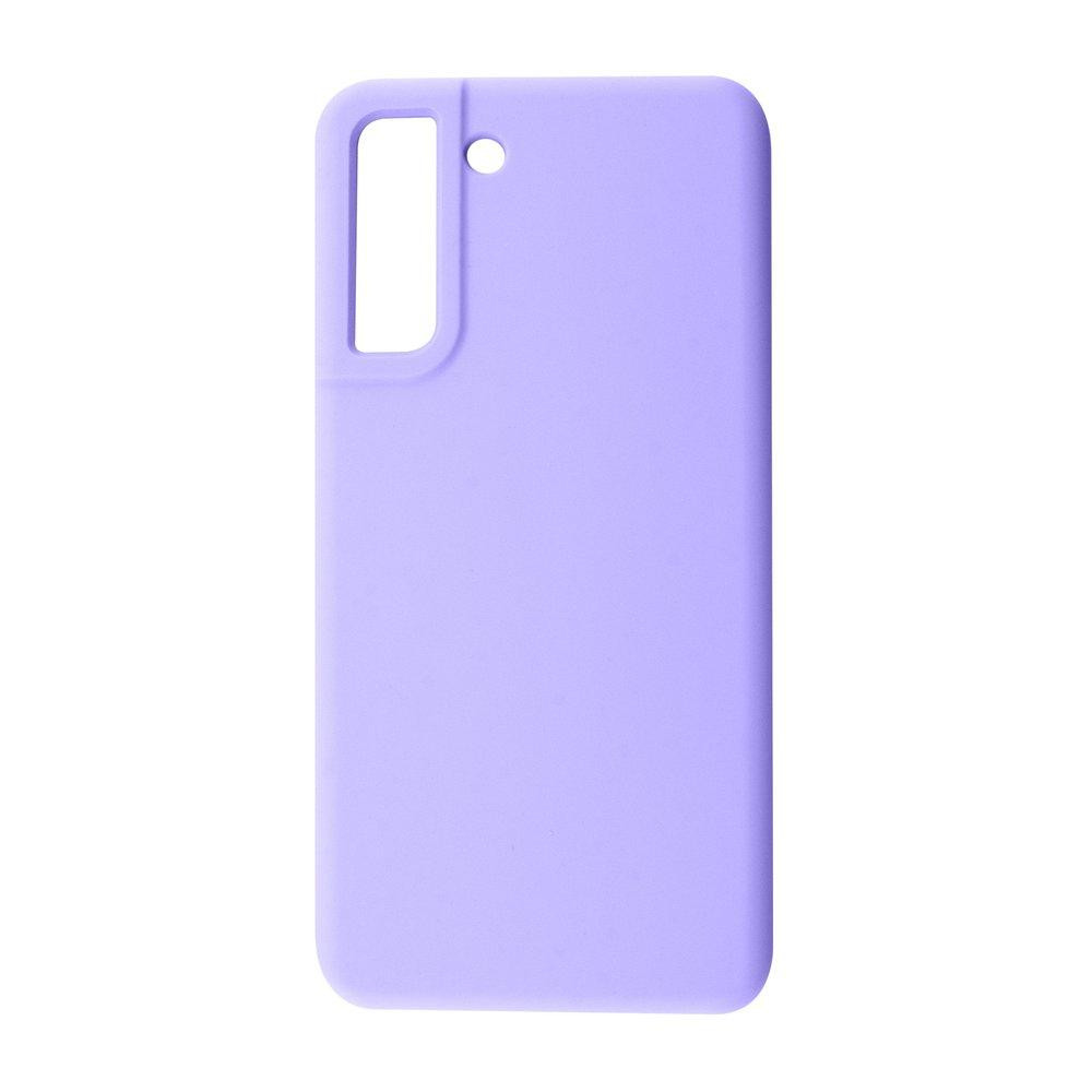 Samsung S22 S901 Чохол мікрофібра Silicone Cover (ліловий) Одеса - фото 2